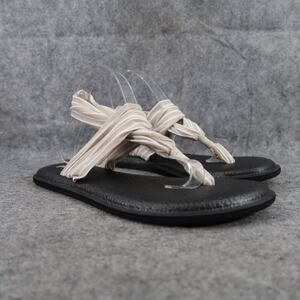 Sanuk Shoes Womens 11 Sandals Yoga Sling Casual Comfort Fashion Active Striped